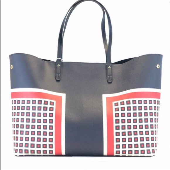Tory Burch kerrington square tote large Milano NWT - Picture 4 of 6
